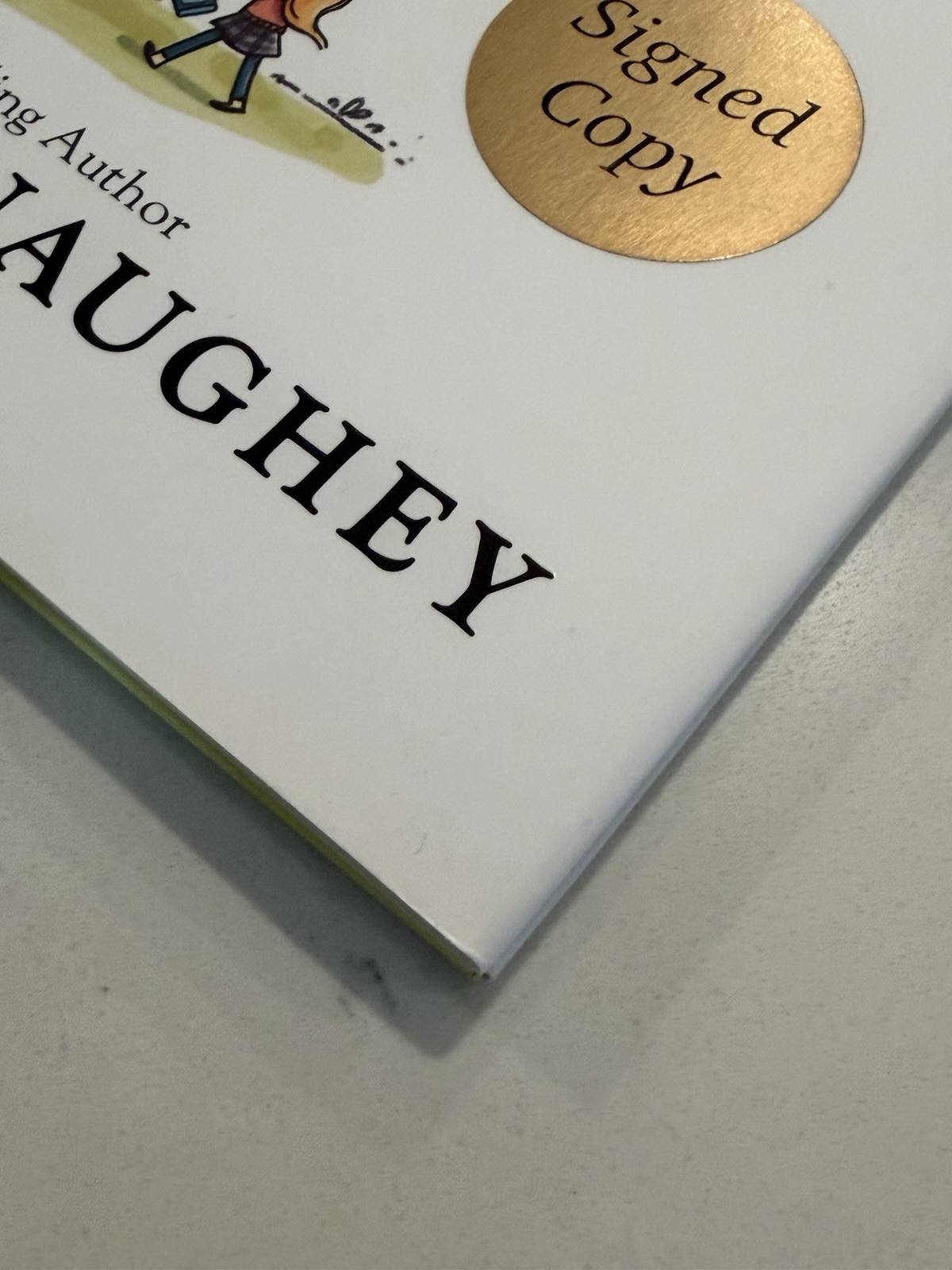 AUTOGRAPHED Matthew McConaughey SIGNED Book Just Because AUTOGRAPH #5