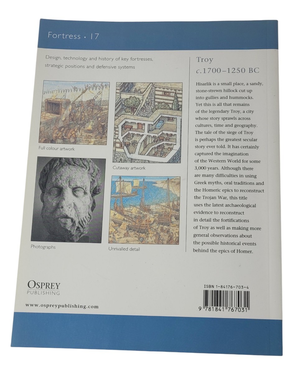 Troy C. 1700-1250 BC Fortress, 17 Fields & Spedaliere Osprey Publishing