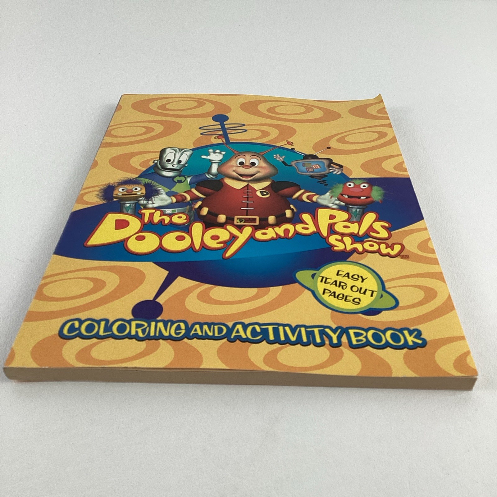The Dooley And Pals TV Show Coloring Activity Book Games Puzzle New Vintage 2006