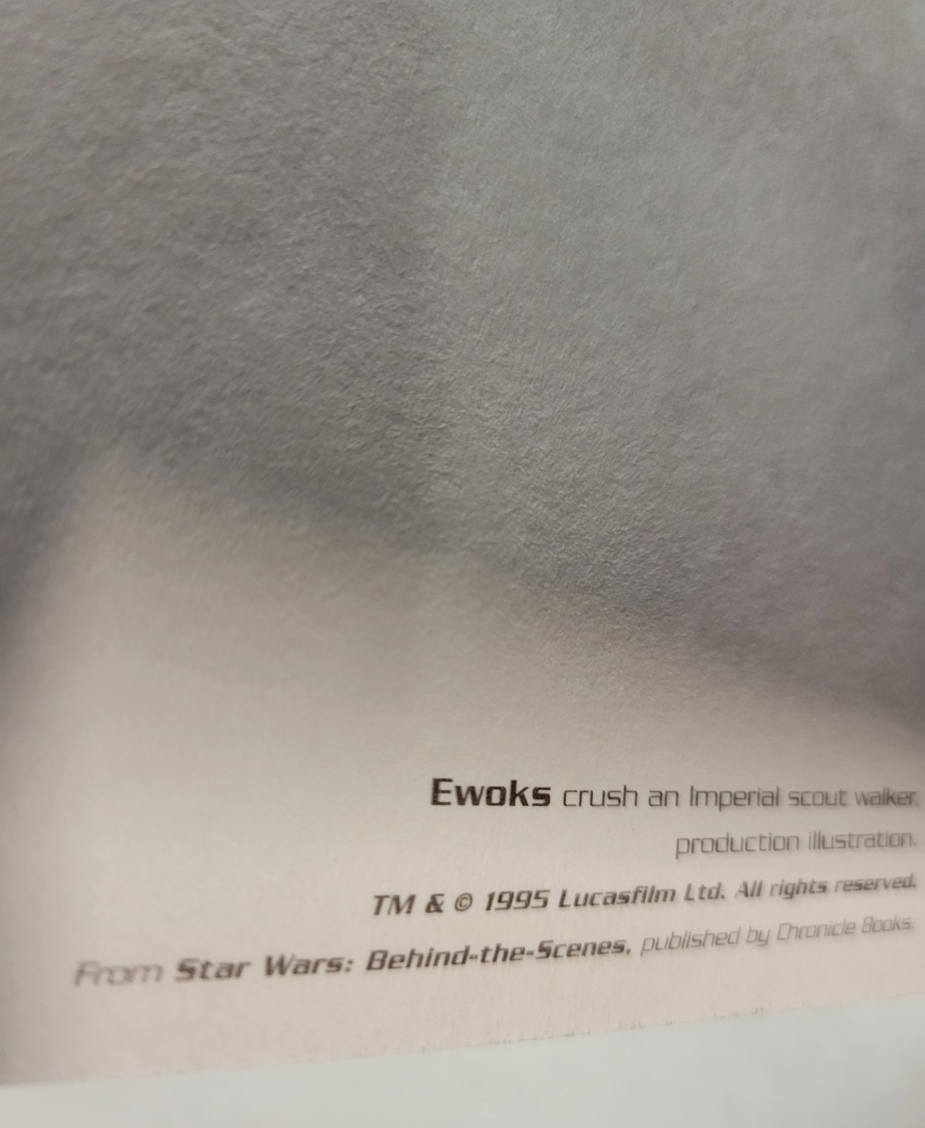 STAR WARS BEHIND THE SCENES 30 POSTCARDS LLC Staff (1995, HC) BRAND NEW