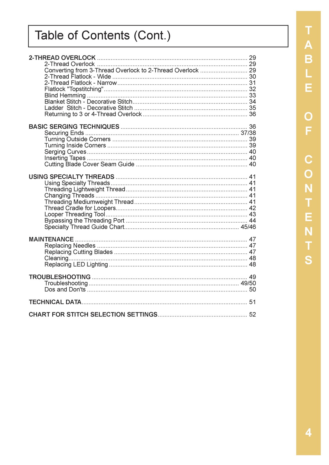 BABY LOCK Victory BLS3 Serger Instruction Manual – WIRE BOUND – TOUGH COVERS