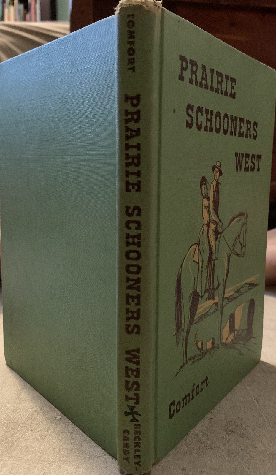 Prairie Schooners West By Mildred Houghton Comfort Beckley Cardy Com. ACCEPTABLE