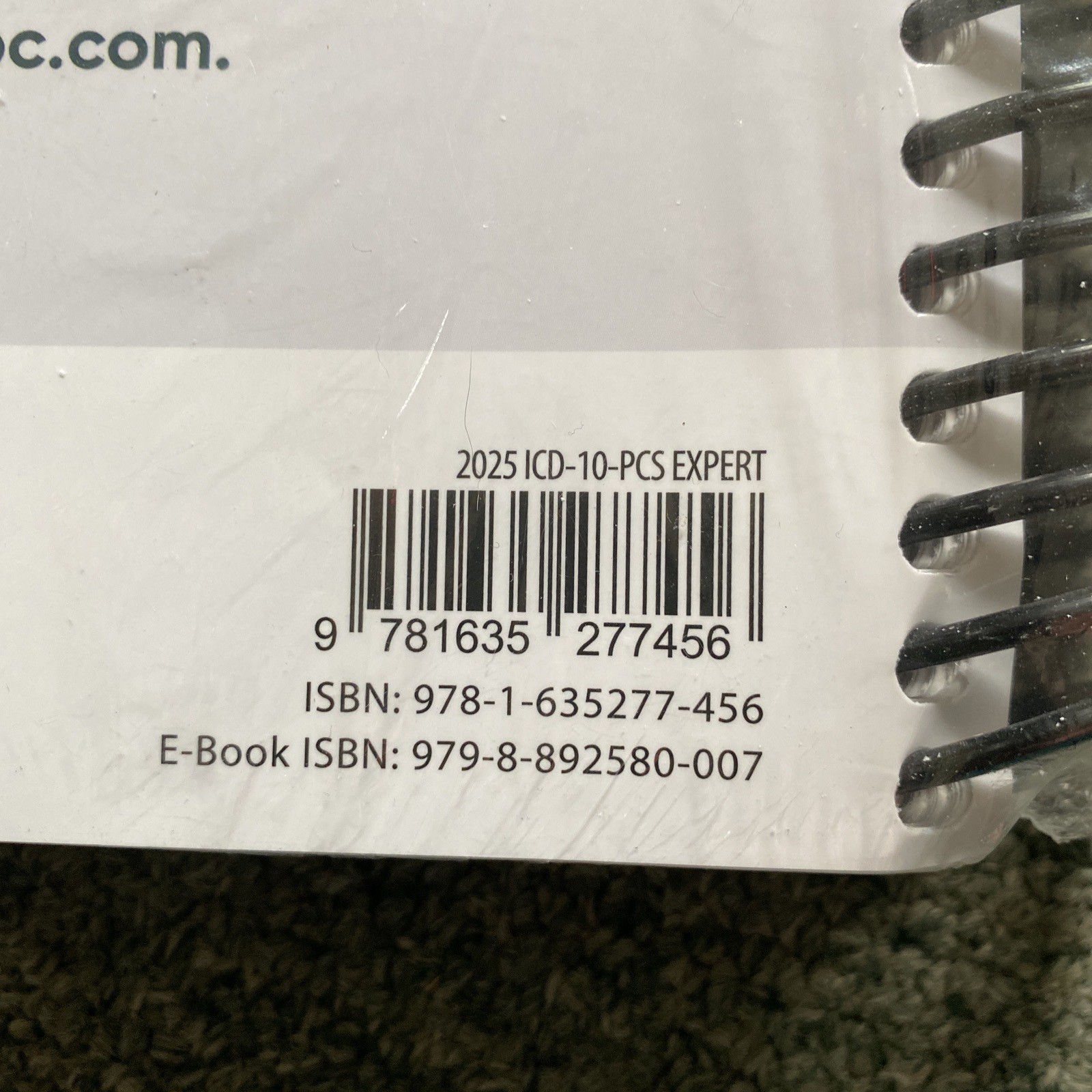 ICD-10-PCS Expert Complete Code Set for Facilities 2025 – Spiral-bound by AAPC