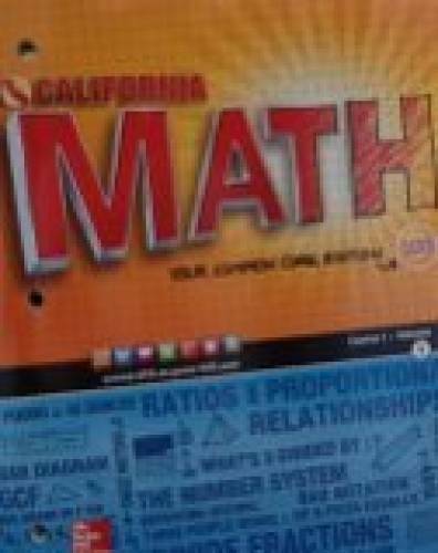 California Math Course 1 Volume 1 – Paperback – GOOD