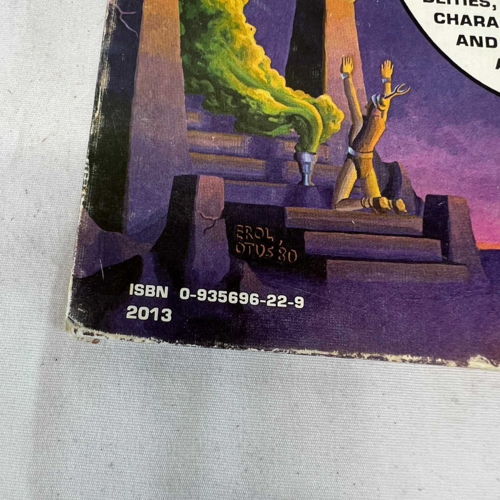 TSR D&D Deities & Demigods Advanced Dungeons & Dragons 144 Pages TSR 2013