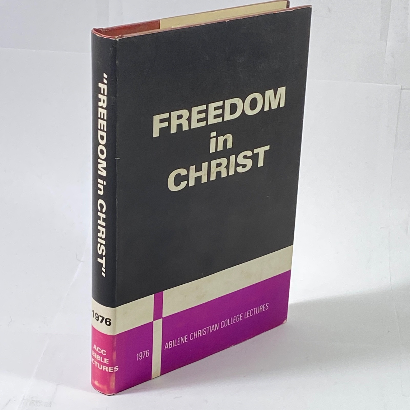 1976 ABILENE CHRISTIAN COLLEGE BIBLE LECTURES – FREEDOM IN CHRIST – LIKE NEW