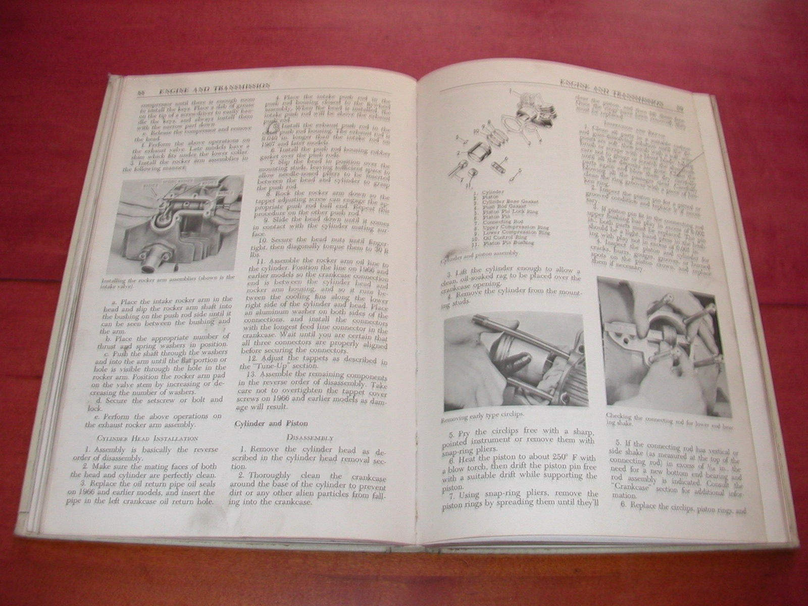 1947 1972 HARLEY DAVIDSON SINGLES MOTORCYCLE CHILTON SERVICE REPAIR MANUAL TUNE