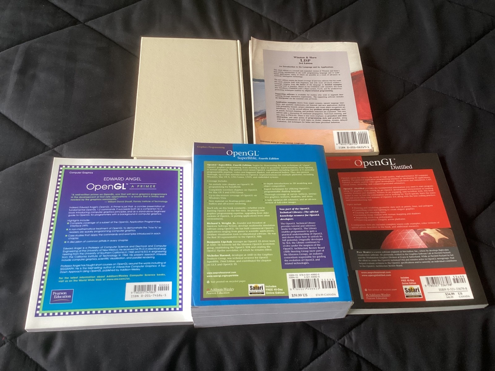 Addison Wesley Lot of 5 Books OpenGL