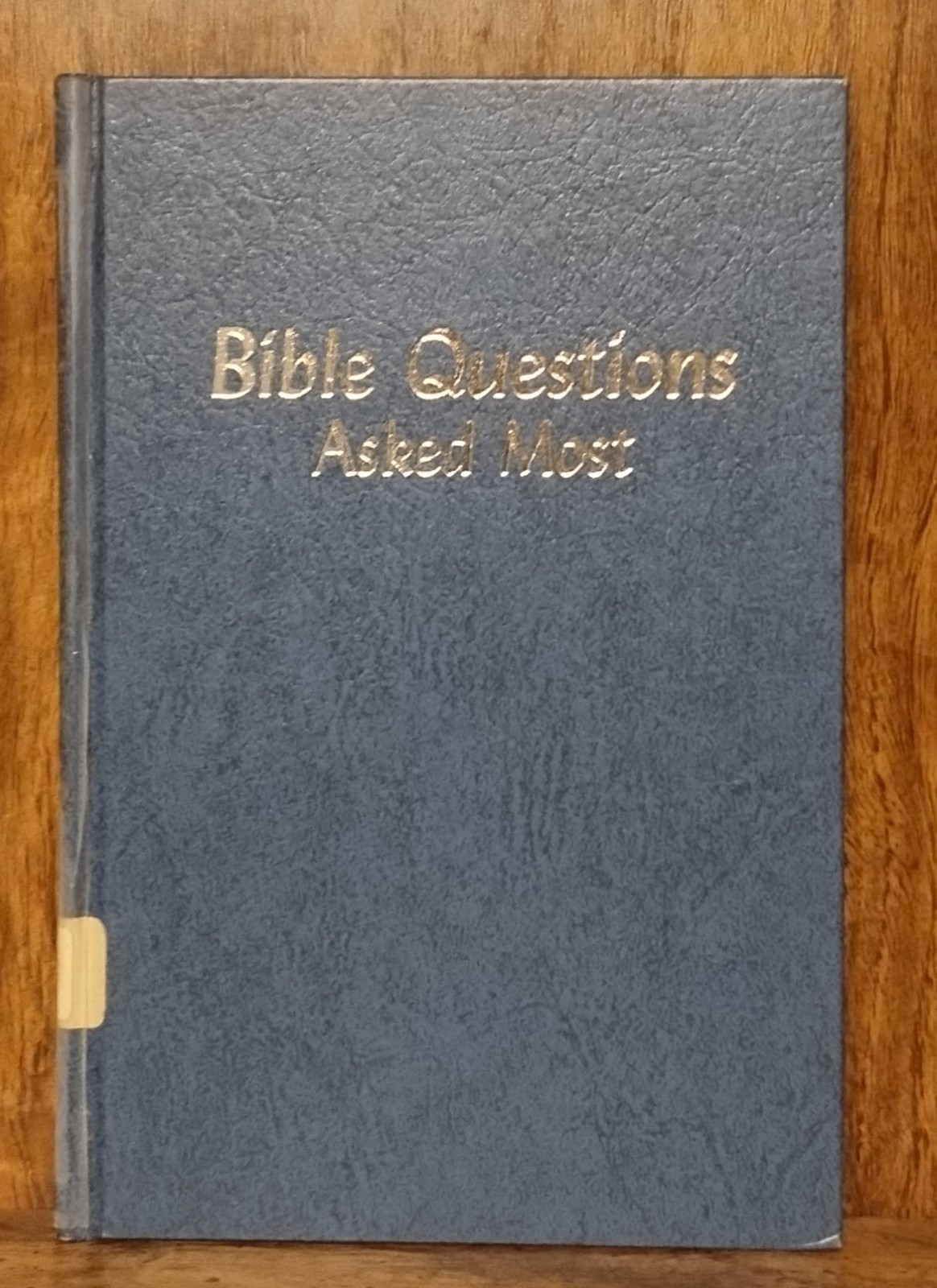 Bible Questions Asked Most Oliver B Greene Vintage HC Gospel Hour