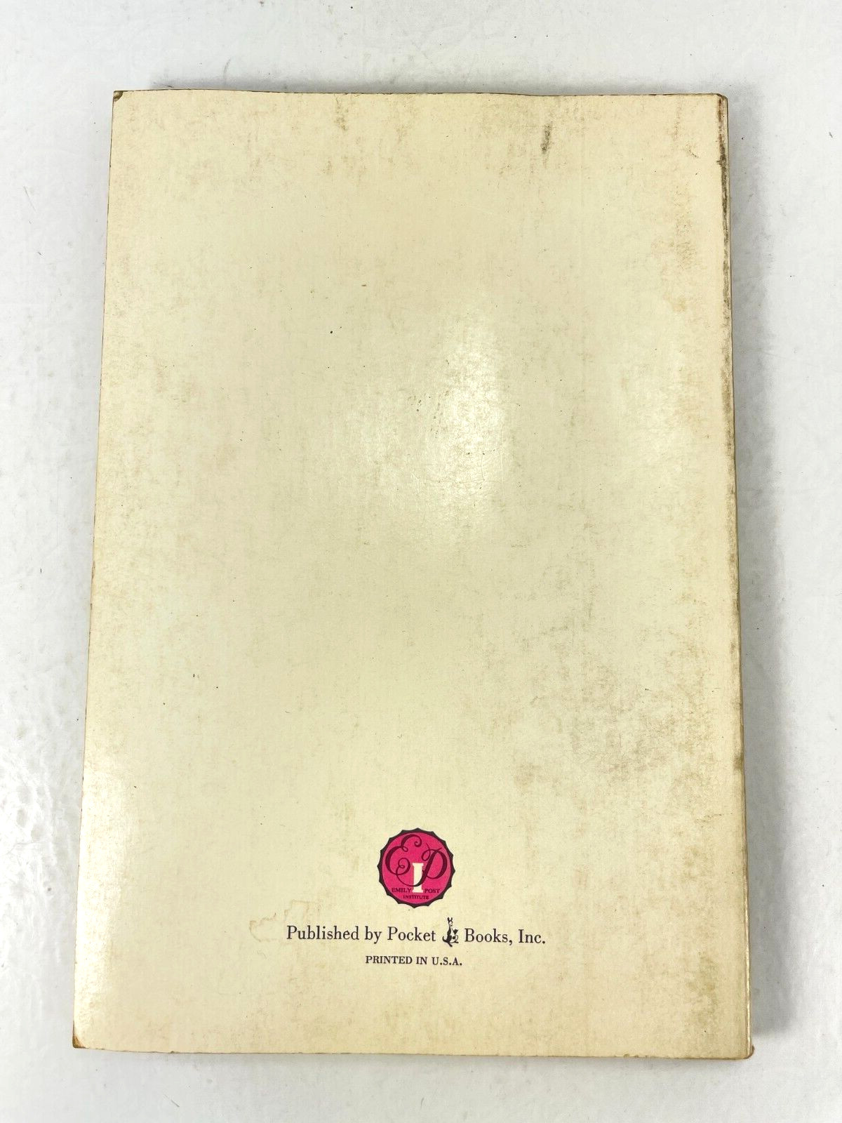 Emily Post Weddings / Planning The Perfect Wedding – 114 pages – 1963 PB