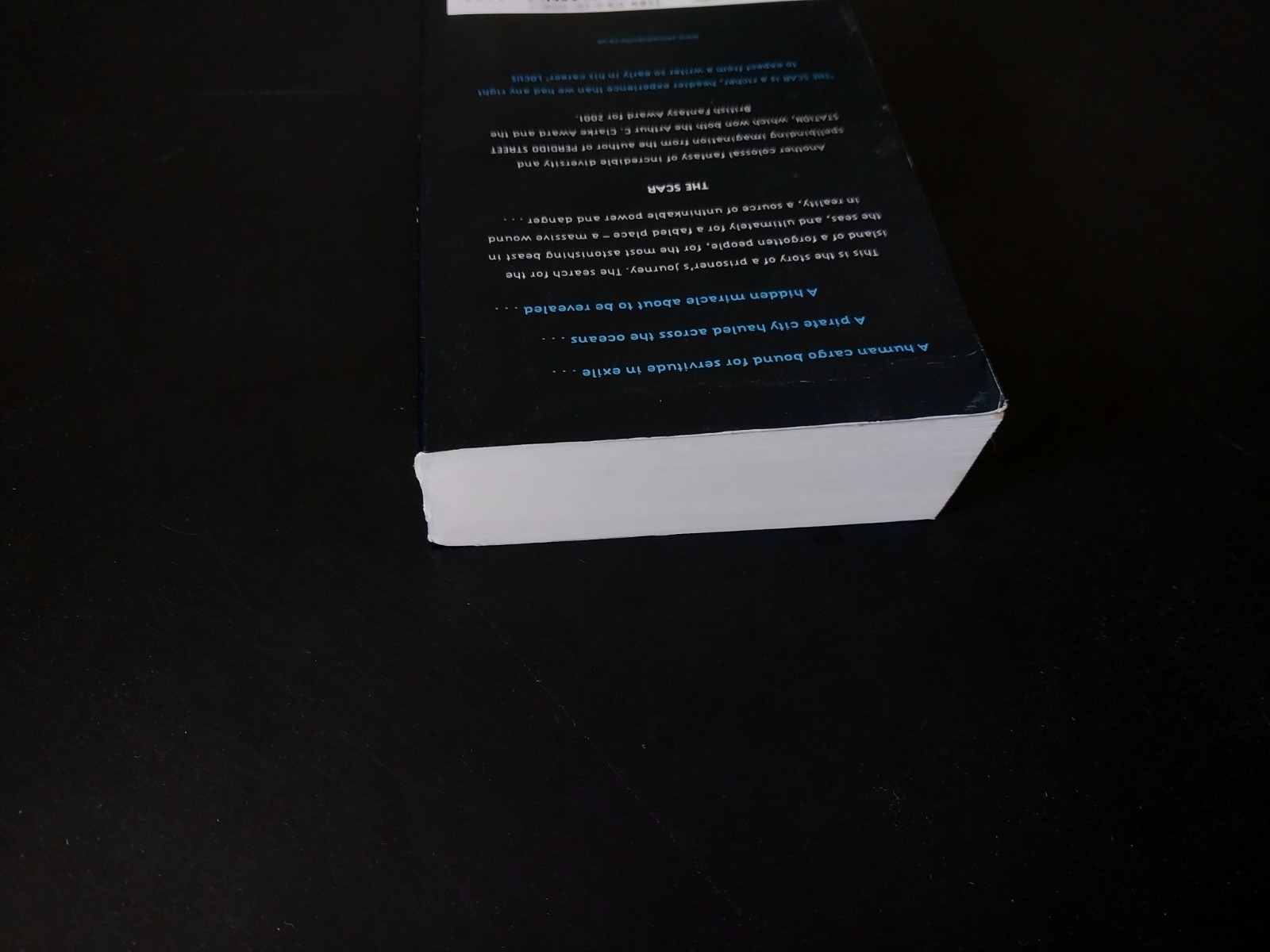 China Miéville – The Scar – UK Pan Books
