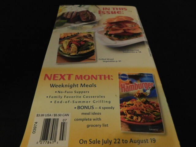 Pillsbury „Grilling“ Cookbook July 2003 #269 – 94 pages – Great Recipes!