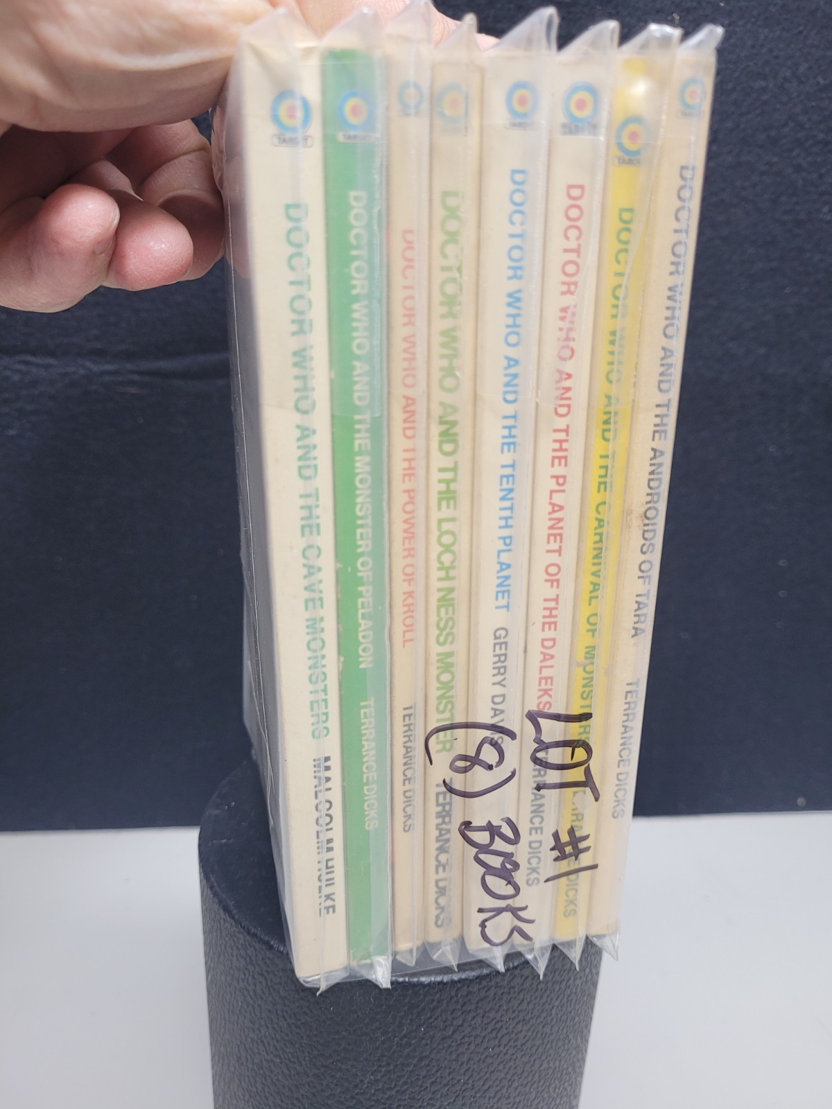 LOT #1 VTG 1980s Era (8) Doctor Who 1980’s Target Paperback GOOD CONDITION!