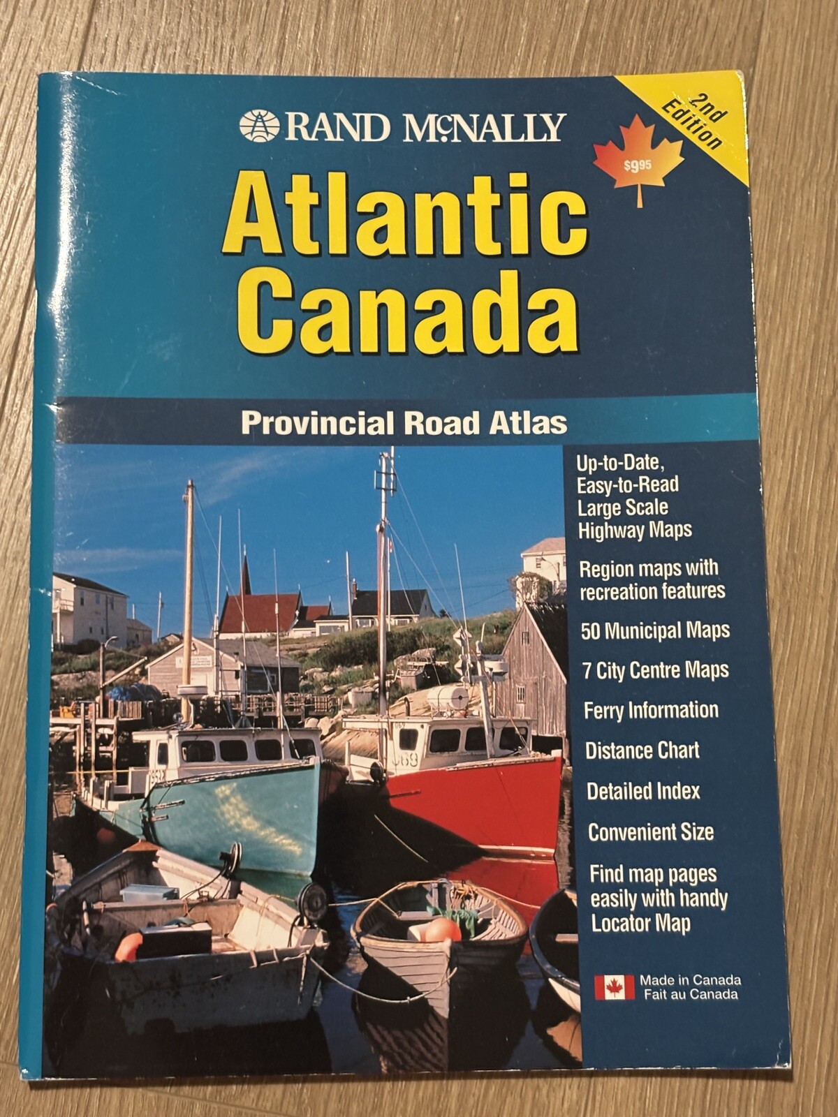 Rand McNally Atlantic Canada Road Atlas