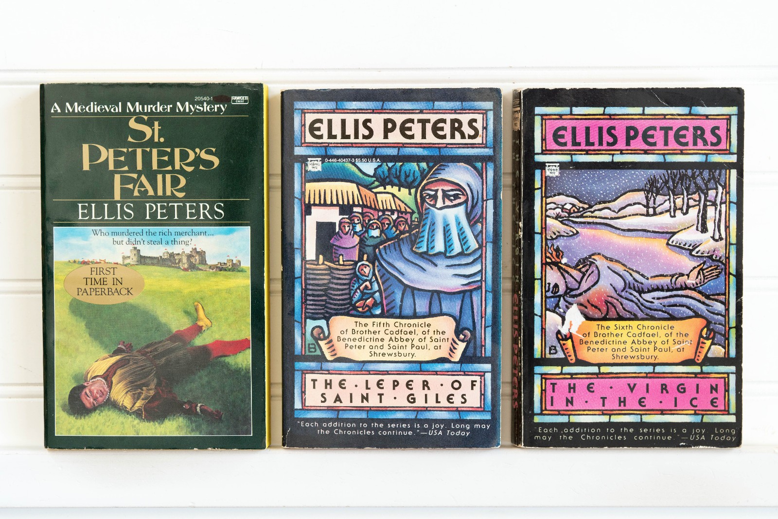 Ellis Peters BROTHER CADFAEL Complete Series Lot of 21 (#1-21) Set PB Books