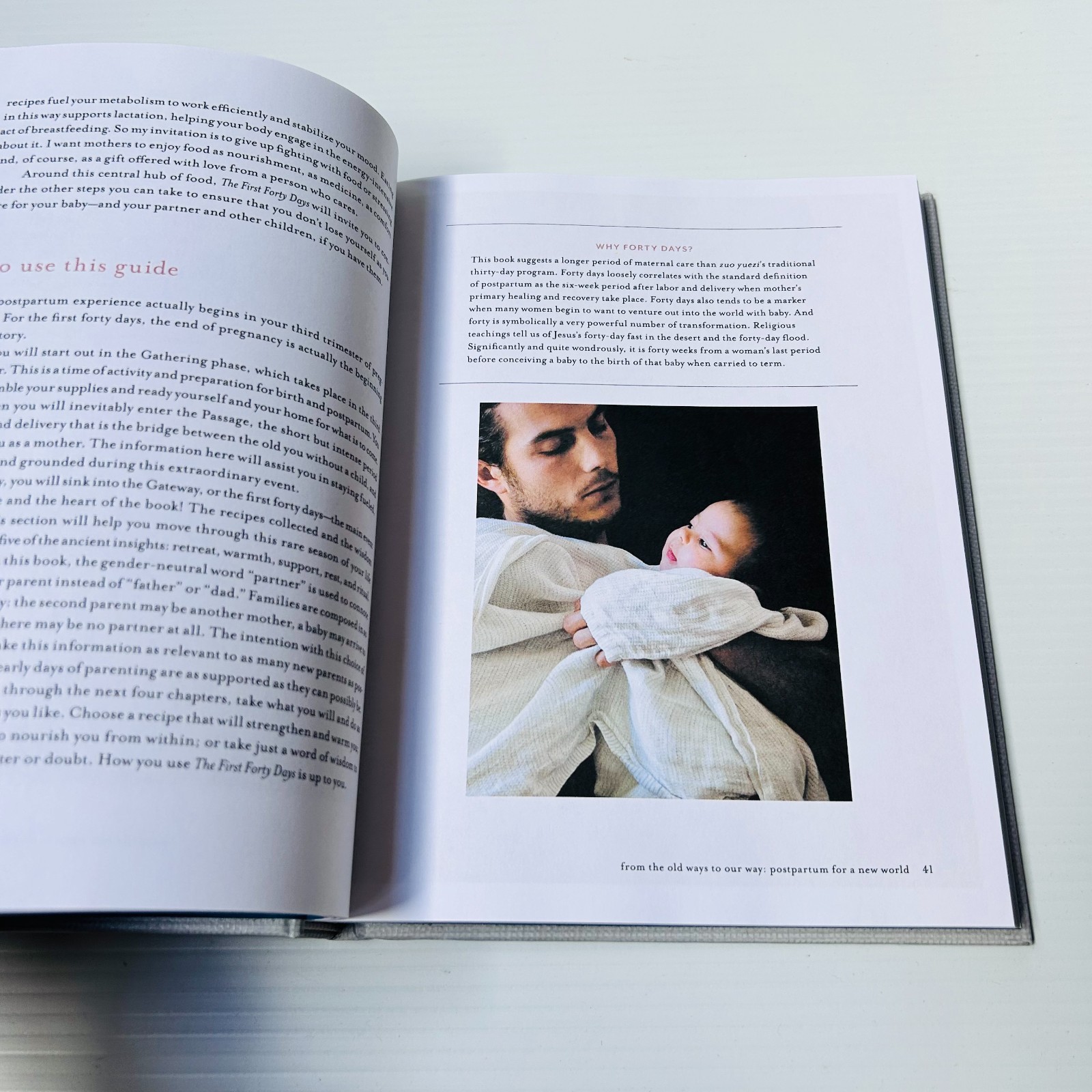 The First Forty Days: The Essential Art of Nourishing the New Mother by Heng Ou