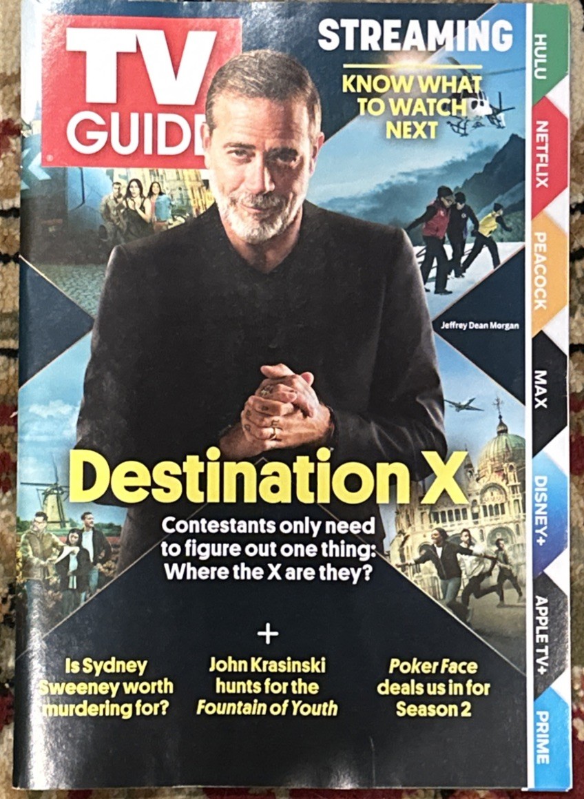 TV GUIDE MAGAZINE MAY 26- JUNE 15 2025 AMERICA’S GOT TALENT DESTINATION X