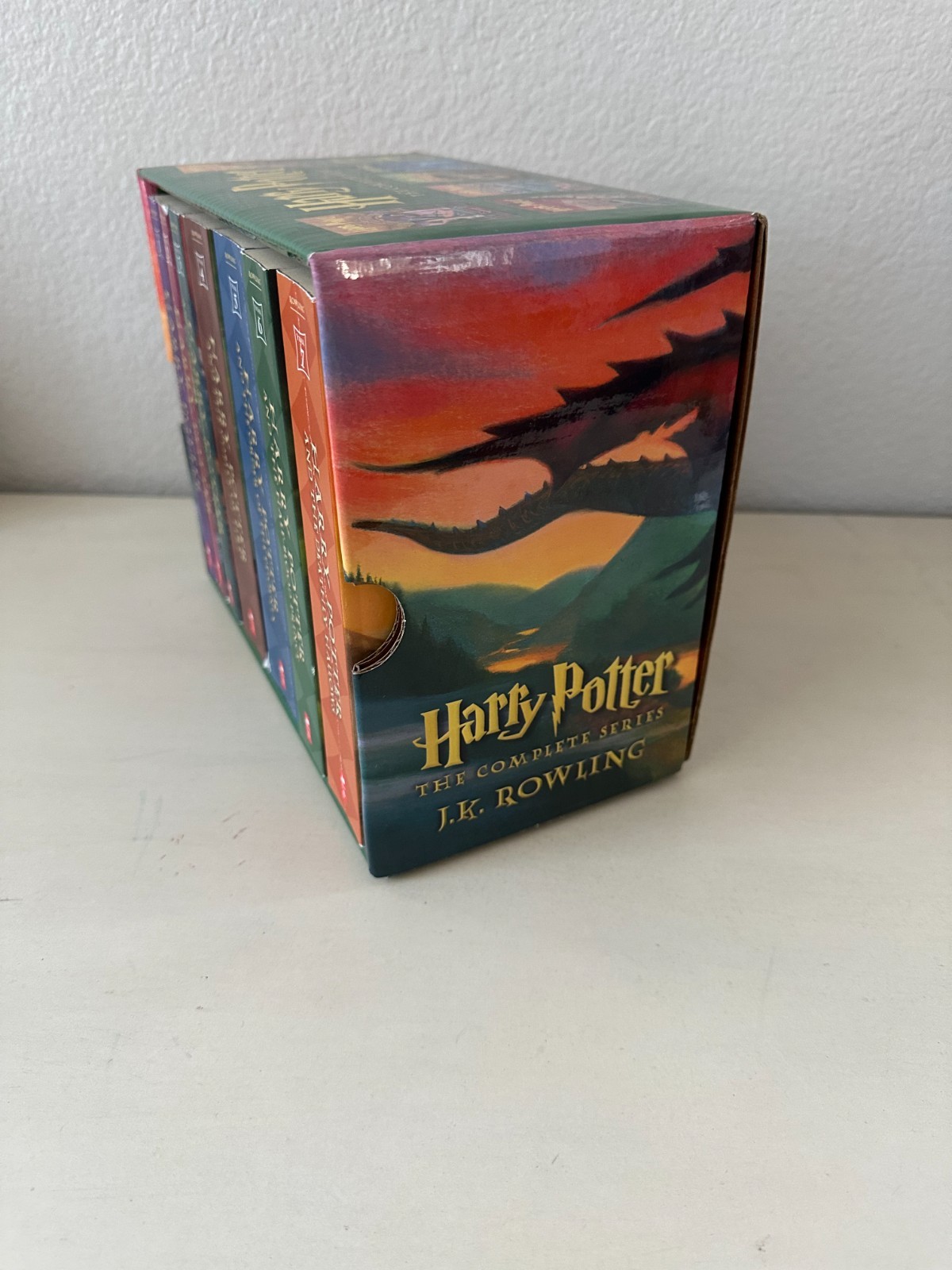 Harry Potter Paperback Boxset #1-7 by J. K. Rowling (2009, Hardcover)