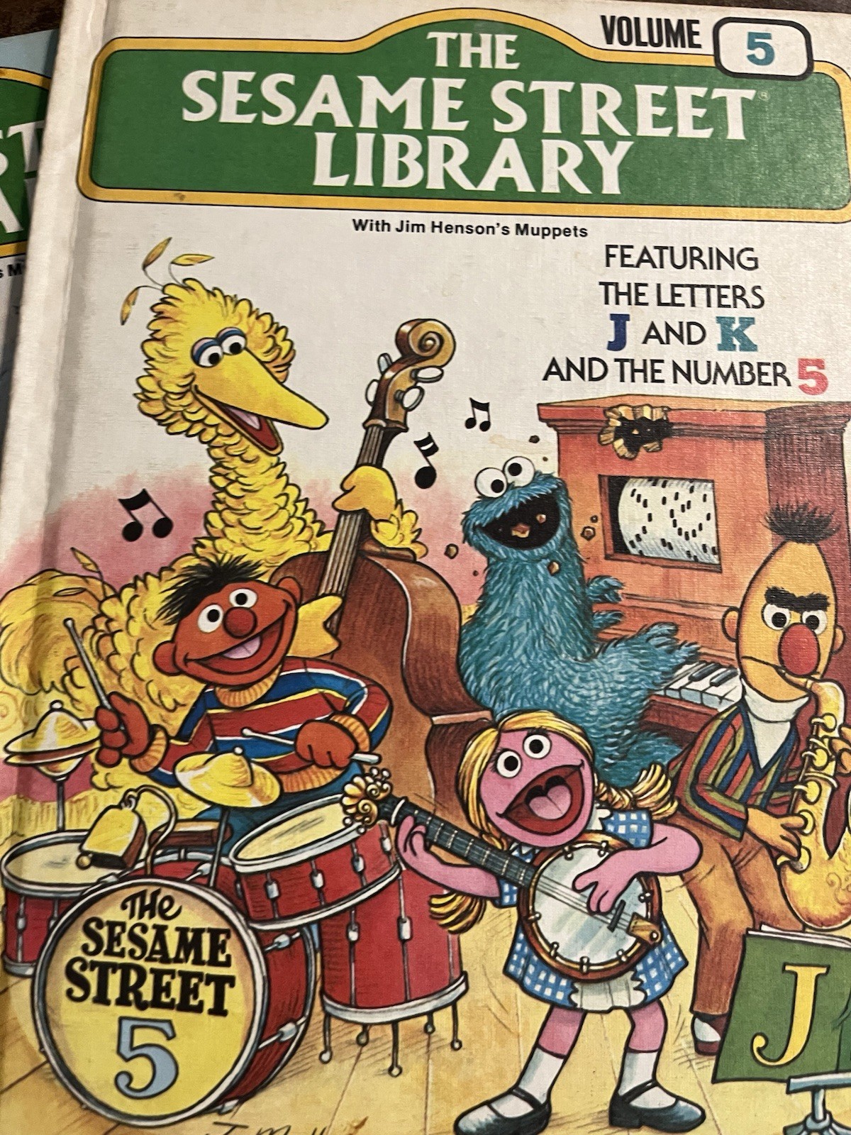 THE SESAME STREET LIBRARY – 10 Books 1979 Includes – 3,4,5,6,7,8,10,12,13,14