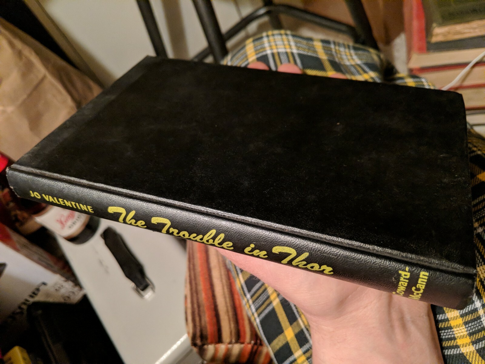 The Trouble in Thor by Jo Valentine 1953 First 1st edition ? Hardcover 220 pages