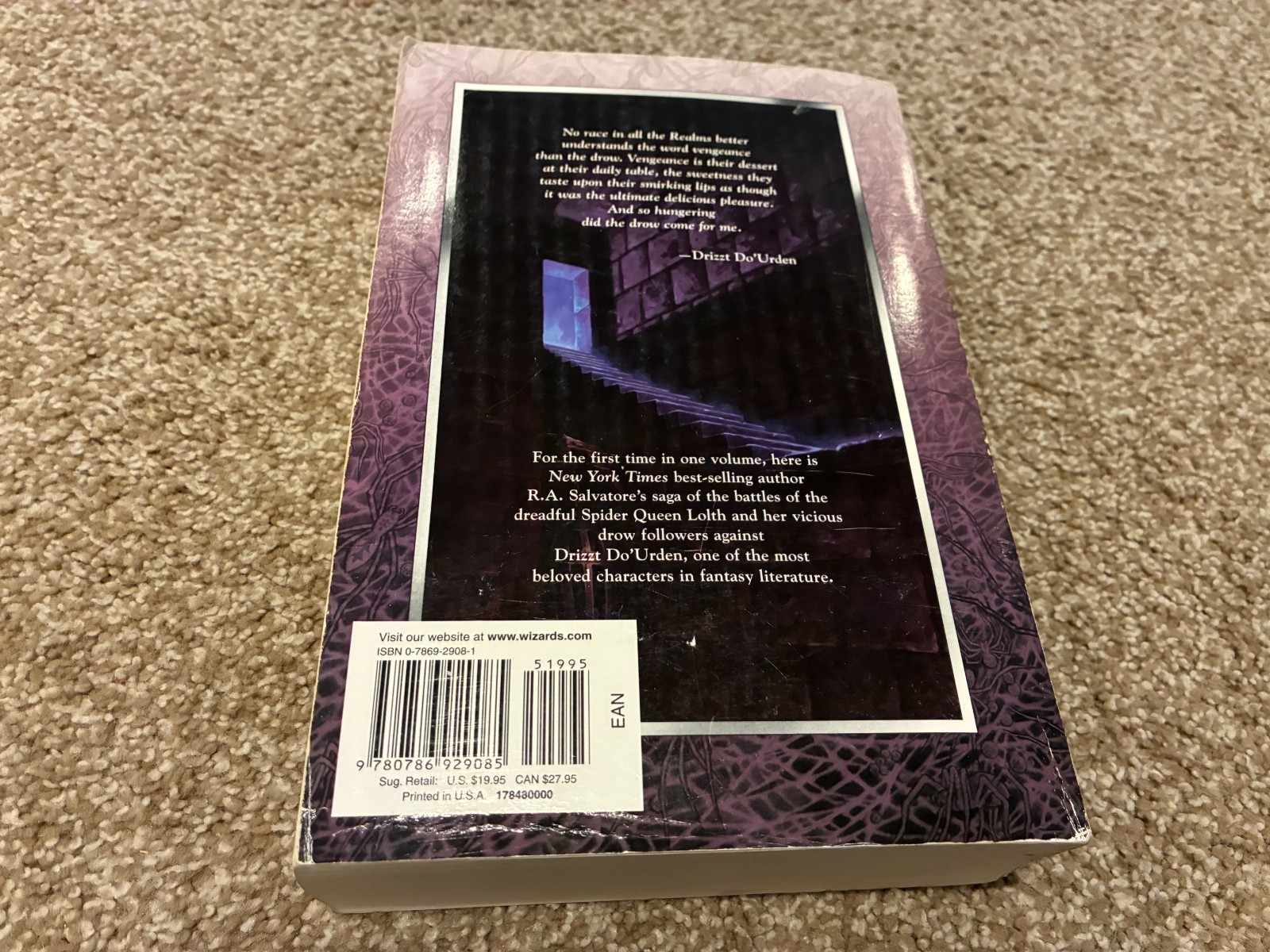 Legacy of the Drow – Collector’s Edition – R.A. Salvatore – RARE – Drizzt Series