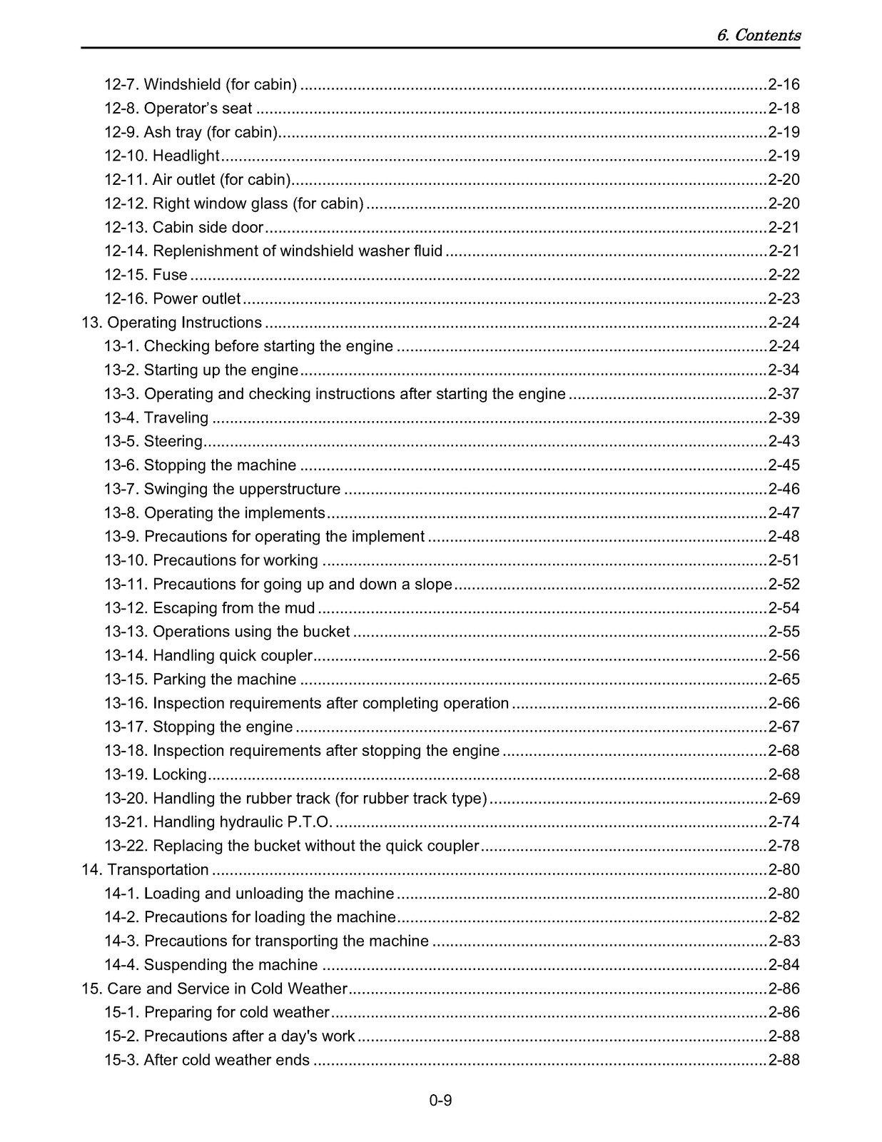 YANMAR ViO27-5 ViO35-5 Excavator Operation and Maintenance Manual – WIRE BOUND