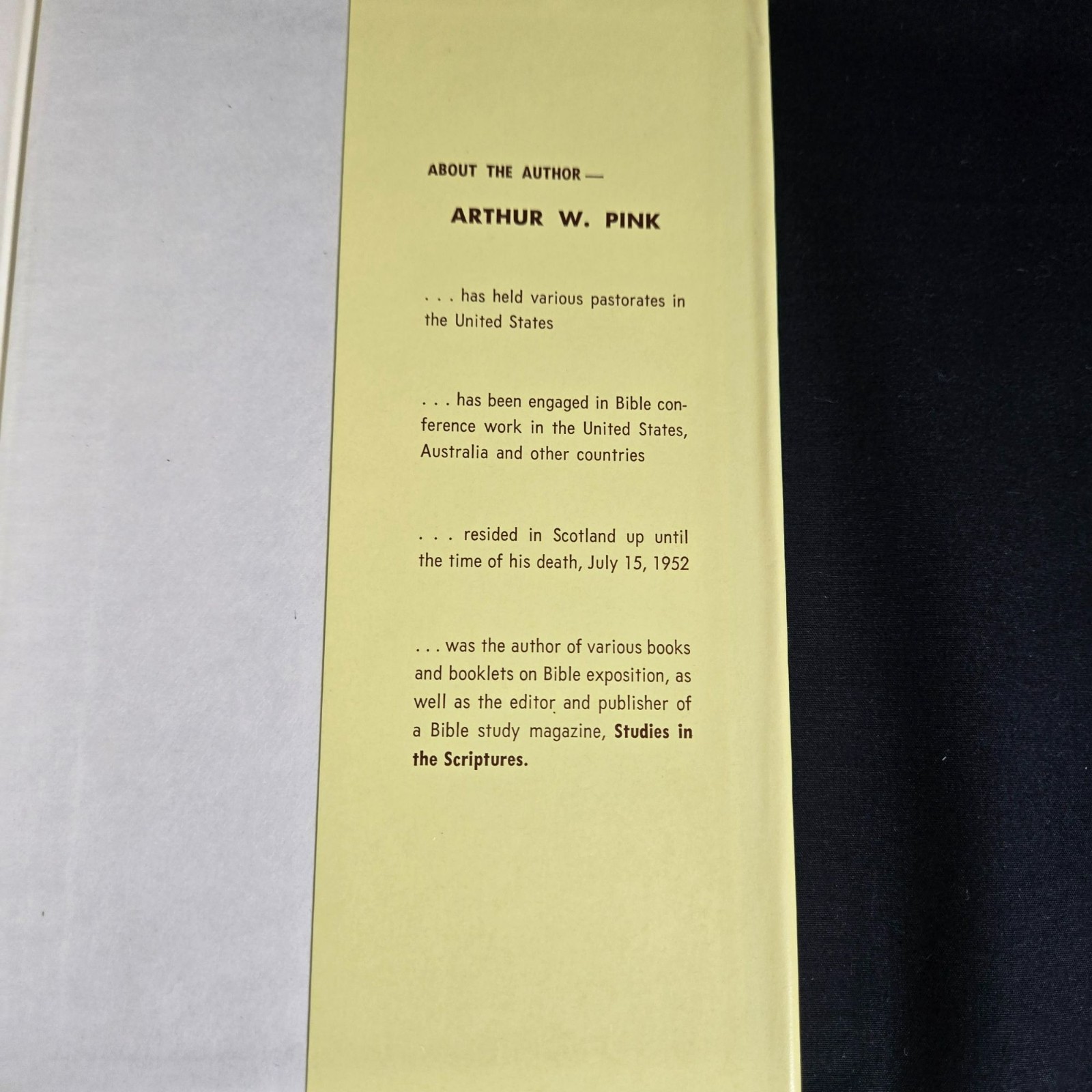 The Life Of David By Arthur W. Pink 1977 Hardcover Two Volumes In One Reiner Edi