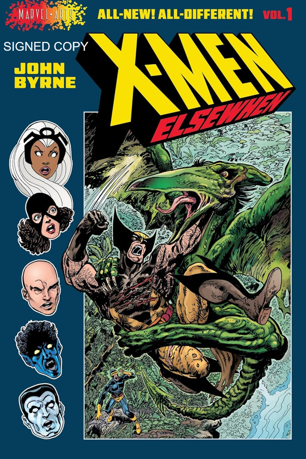 PRESALE Signed John Byrne X-Men Elsewhen V1 US Hardcover Graphic Novel PRESALE