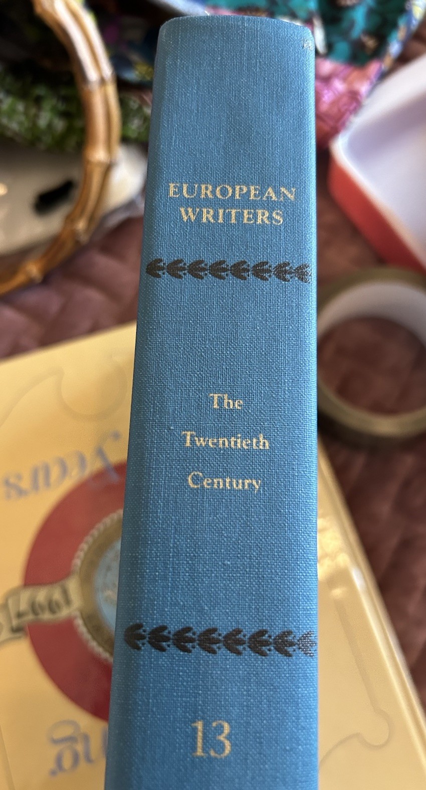1990 European Writers The Twentieth Century George Stade Coffee Table Book