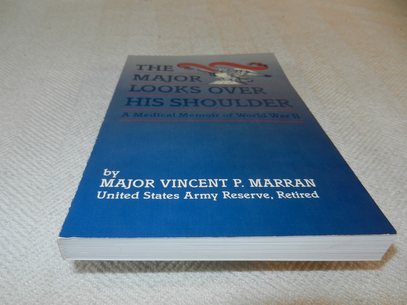 WW II 3rd Army 104th Evacuation Hospital Dr „THE MAJOR LOOKS OVER HIS SHOULDER“