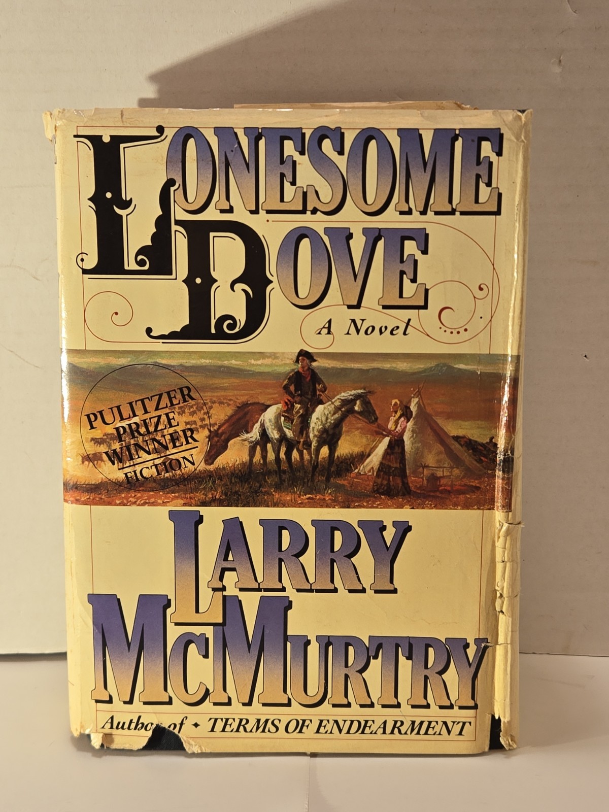Lonesome Dove by Larry McMurtry Early Edition Hardcover 1985 Page 621 Error