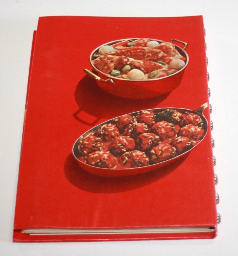 A Campbell Cookbook Cooking With Soup VTG Hardcover Spiral Bound 1976