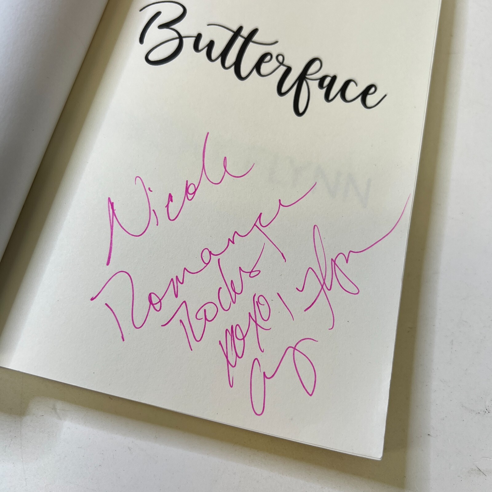 Avery Flynn Lot of 3, Butterface, Muffin Top, Tomboy PB **ALL SIGNED**