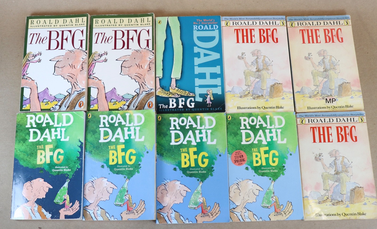 Lot of 10 The BFG by Roald Dahl Paperback GUIDED READING Teachers Set