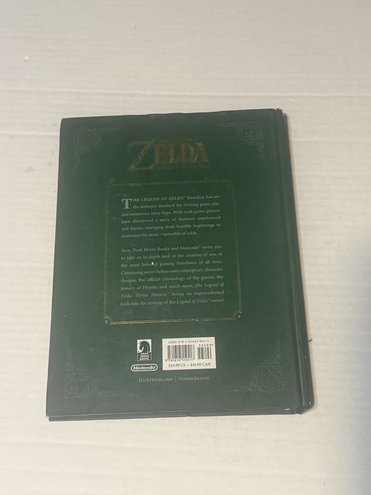 The Legend of Zelda: Hyrule Historia Dark Horse Hardcover Edition