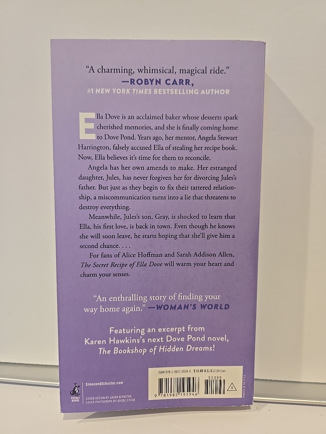 Secret Recipe of Ella Dove by Karen Hawkins (2024, Us-Tall Rack Paperback)