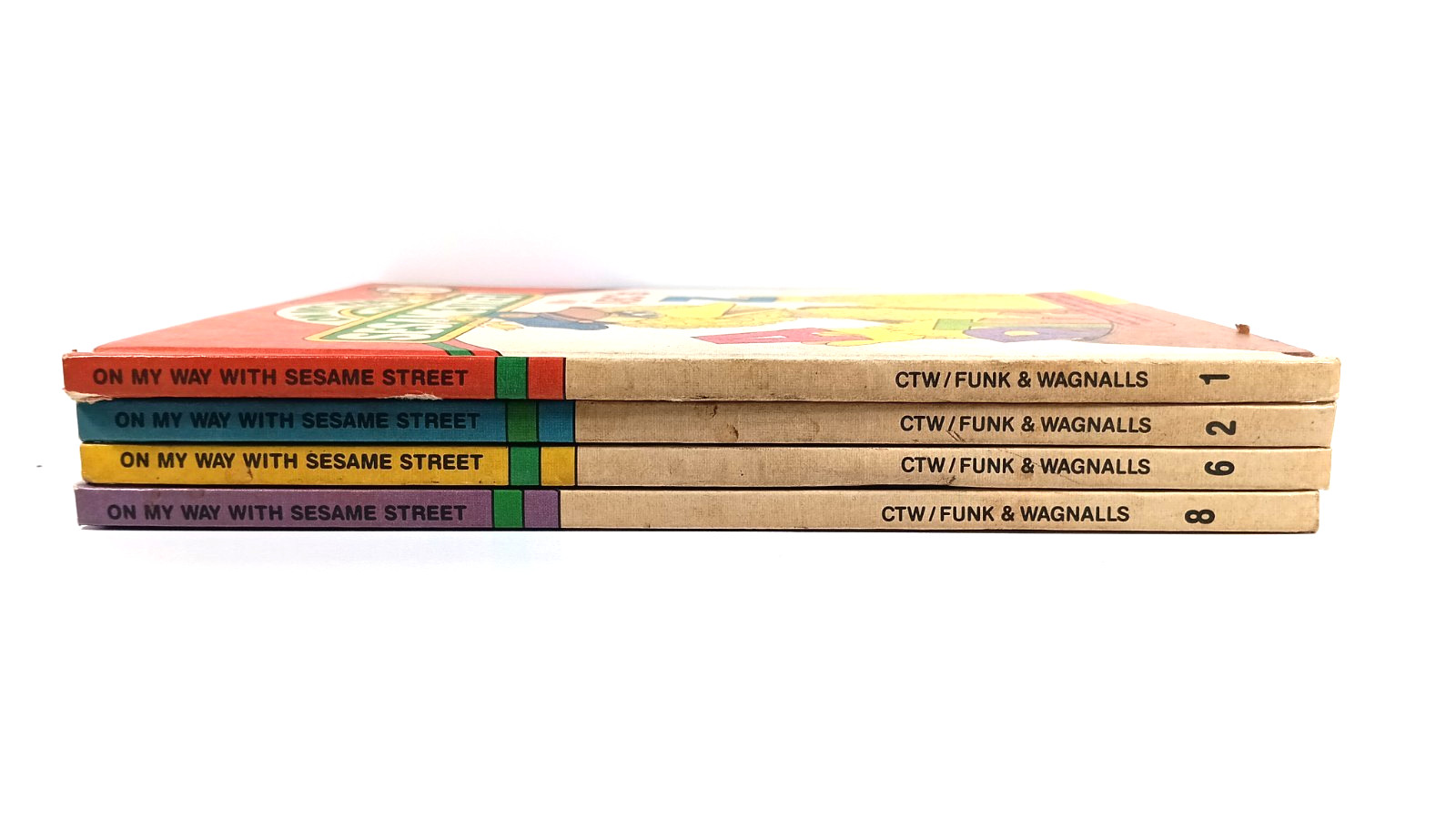 On My Way With Sesame Street Volumes You Pick 1989 Written Name