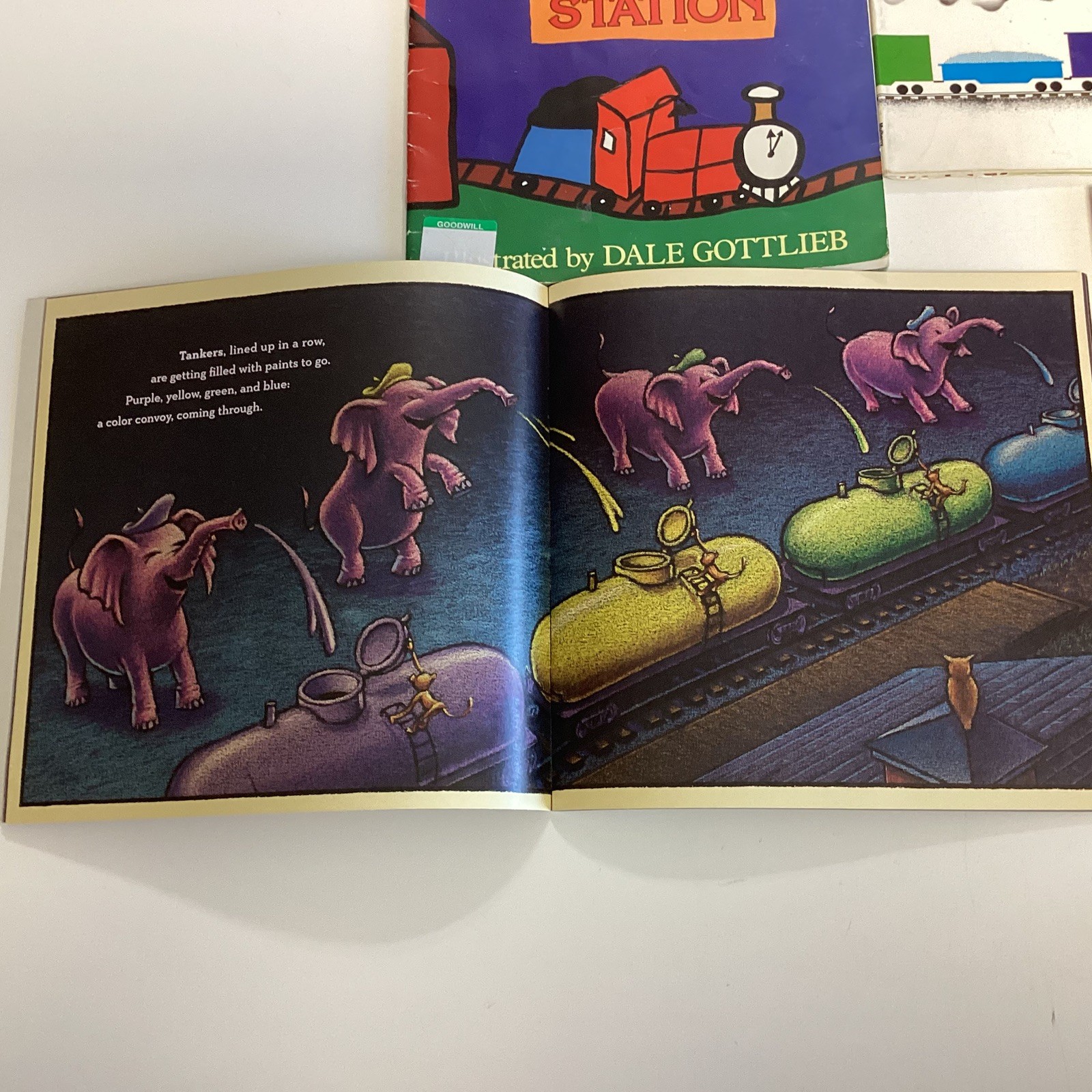 Train Trains Engine Track Caboose Preschool Kindergarten 12 Children’s Book Lot