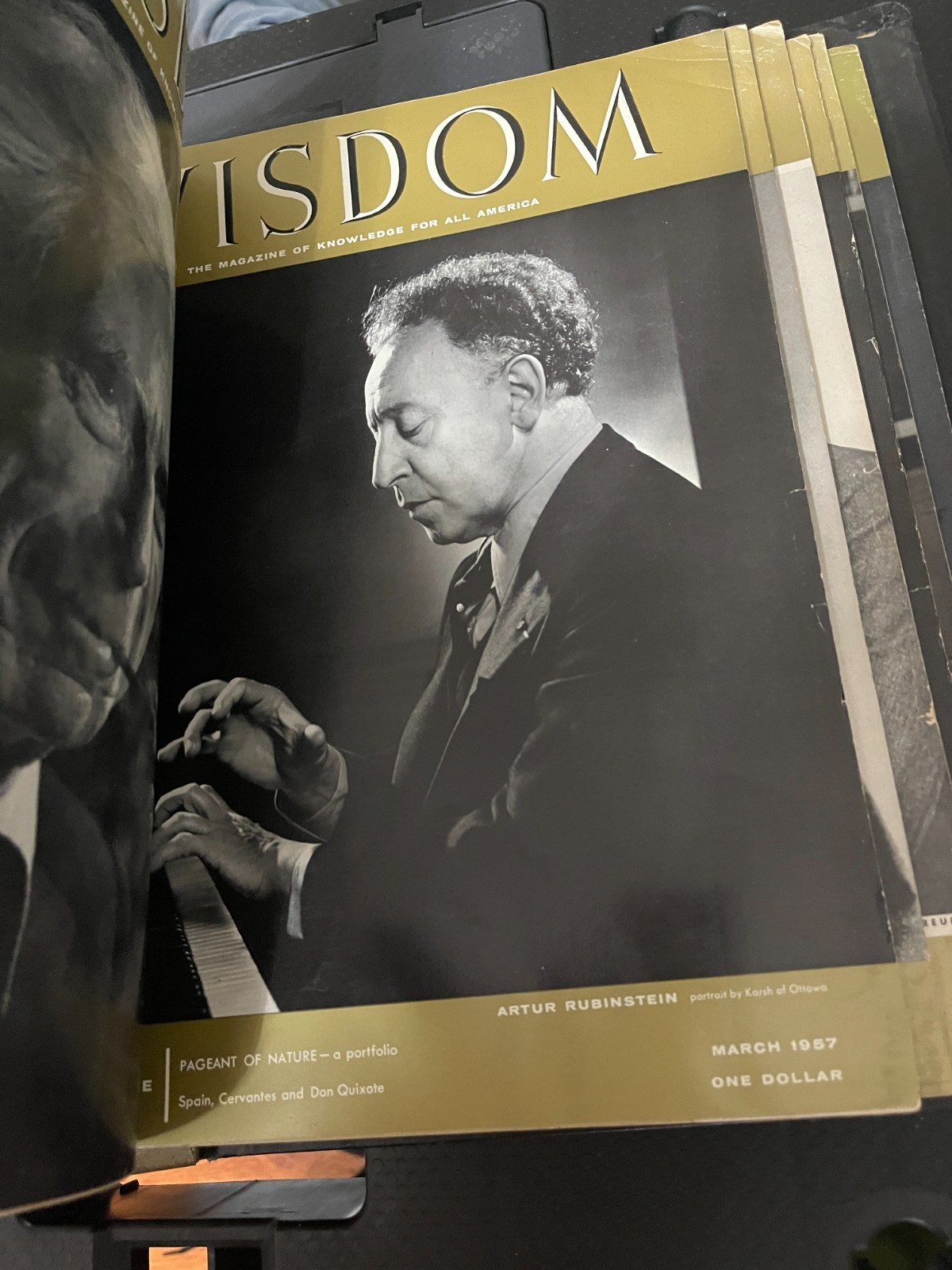 WISDOM Magazine 1957 Lot Of 8 Volume Two Freud, Roosevelt, Eisenhower