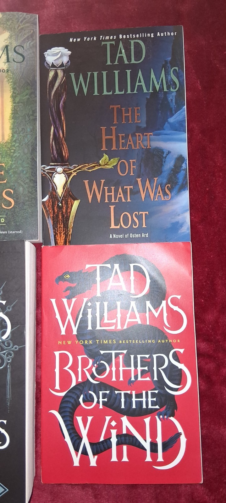 Last King of Osten Ard books LOT Tad Williams (author Memory Sorrow Thorn) PB