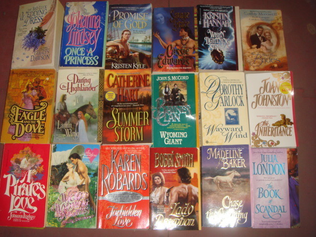 Lot of 10 HISTORICAL ROMANCE Paperback Books Popular Love RANDOM UNSEARCHED MIX