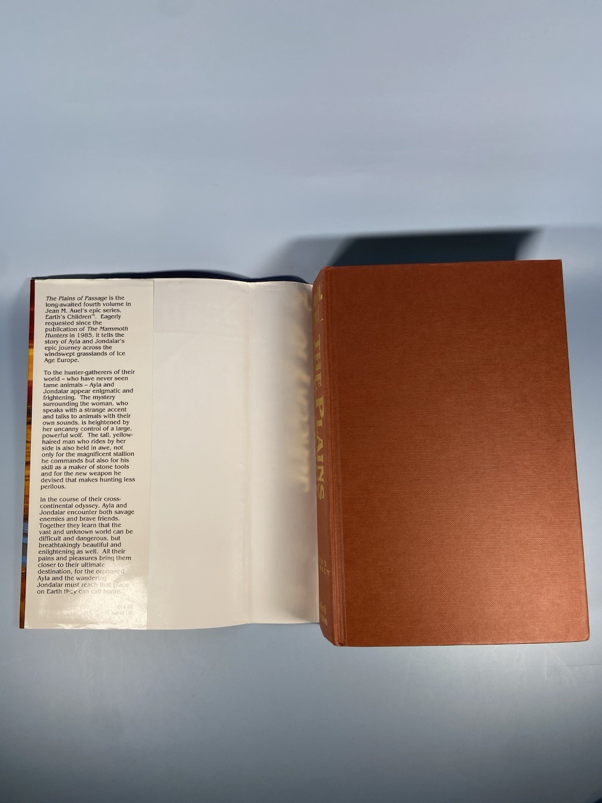Plains of Passage by Jean M. Auel (1990, Hardcover)