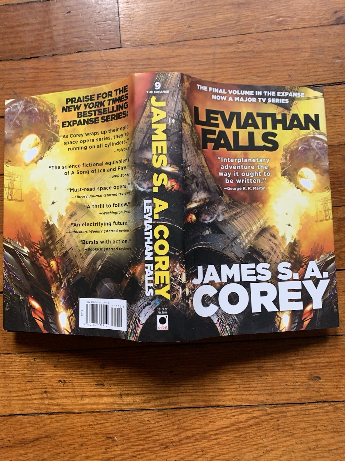 Leviathan Falls by James S. A. Corey (2021, Hardcover)