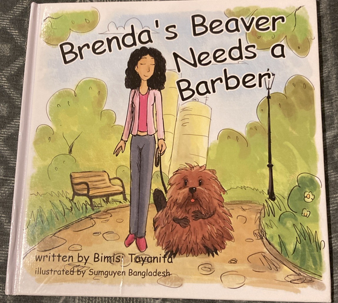 Brenda’s Beaver Needs a Barber HARD COVER–Physical Book