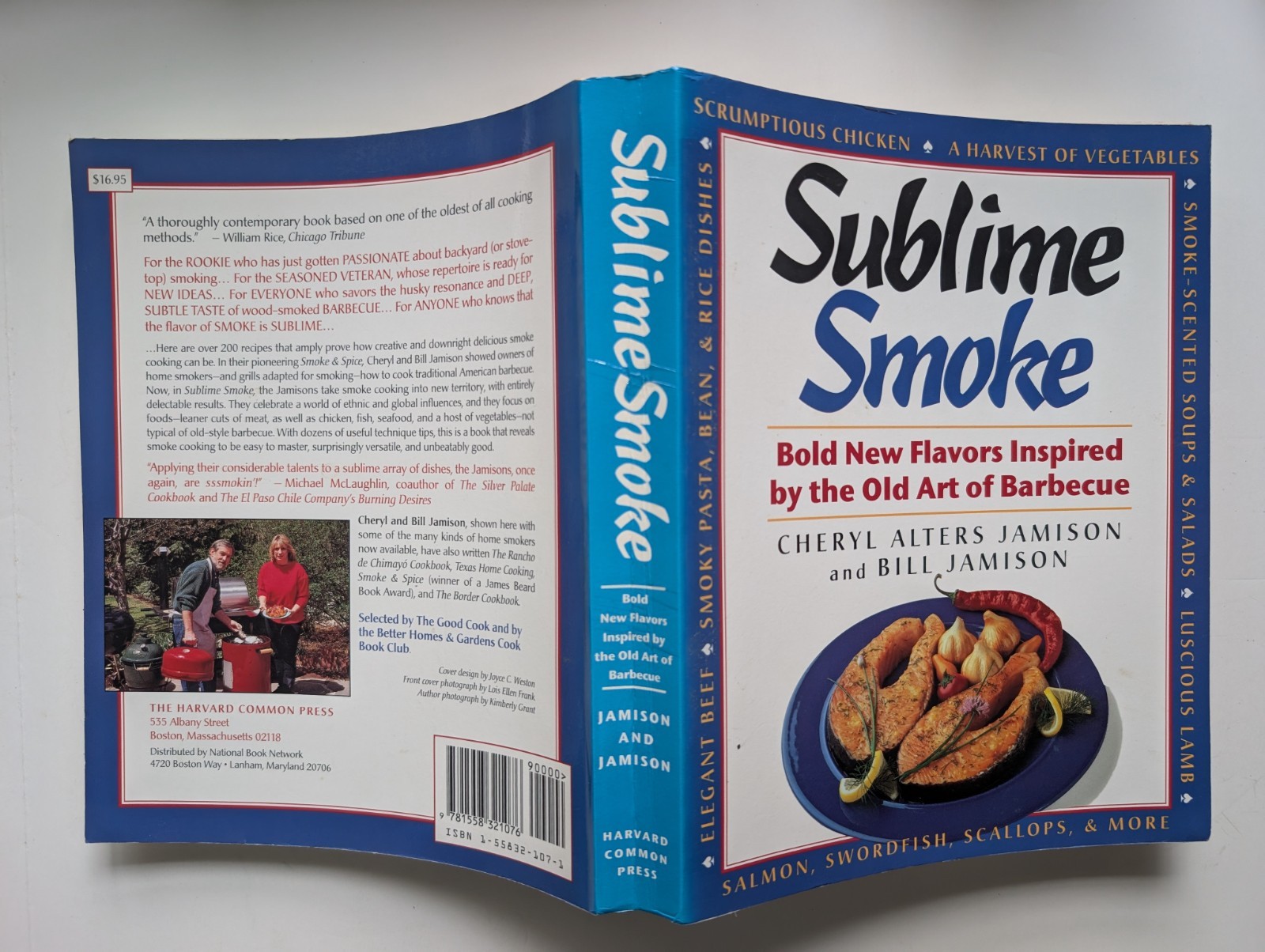 Sublime Smoke-Bold New Flavors… Harvard Common Press SC 1996
