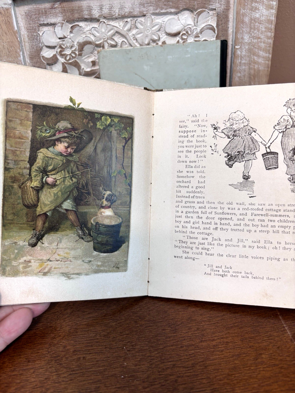 Two Antique Books by Ernest Nister at Nuremberg „A Sweet Story & Very Pretty“