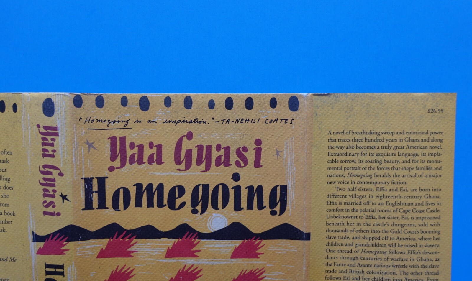 HOMEGOING BY YAA GYASI, SIGNED