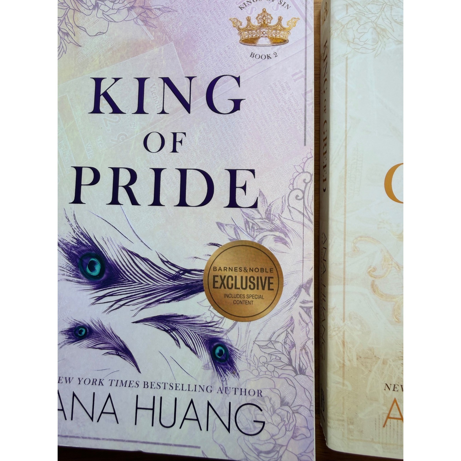 Ana Huang Kings of Sin Series Books 1-4 Bundle King of Wrath Pride Greed Sloth