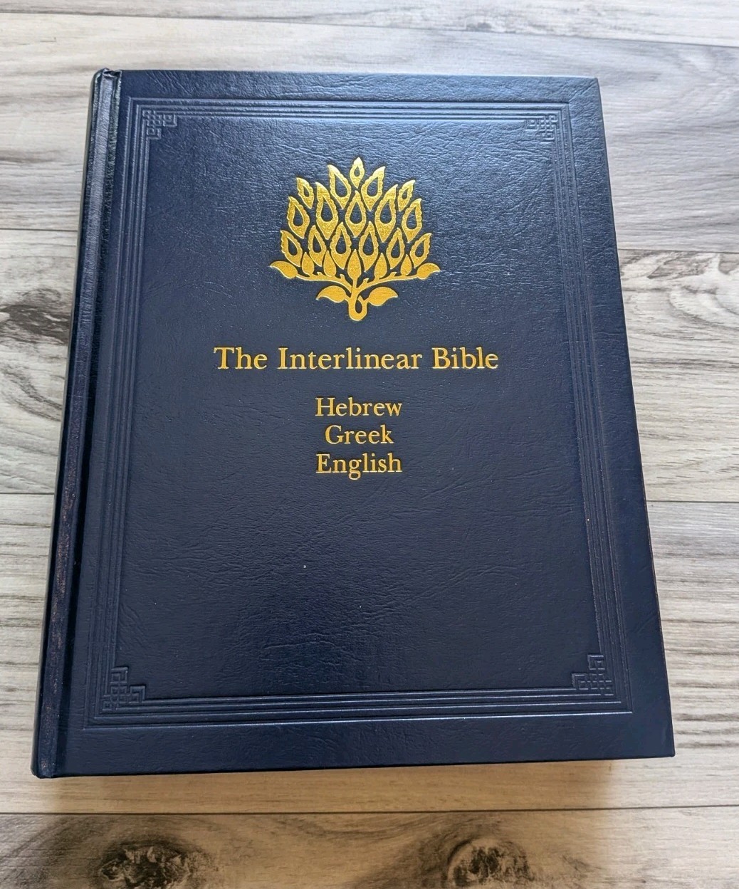 The Interlinear Bible Hebrew Greek English Hendrickson Hardcover Green Sr 2023