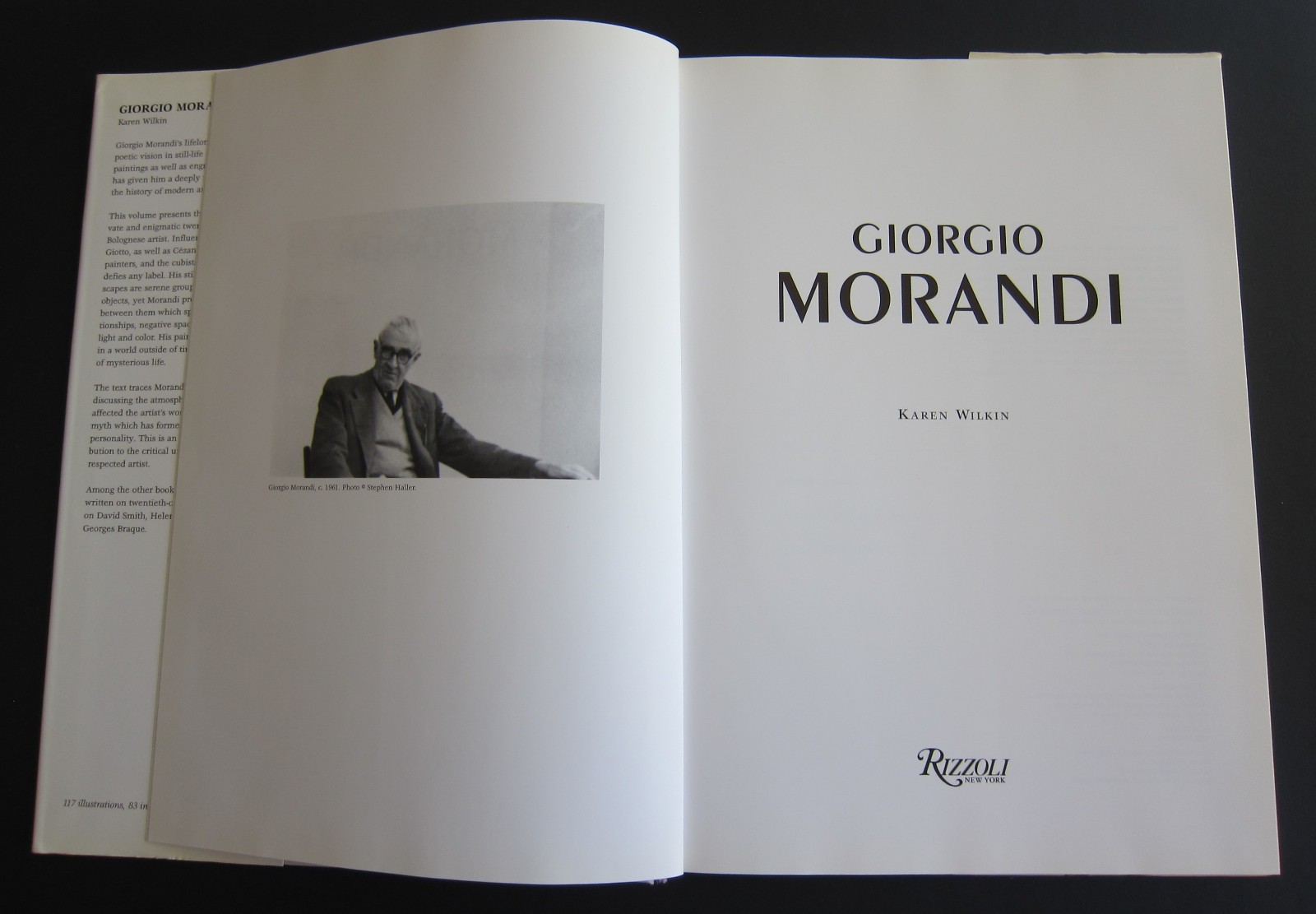 MORANDI by Karen Wilkin, featuring images of his paintings and engravings
